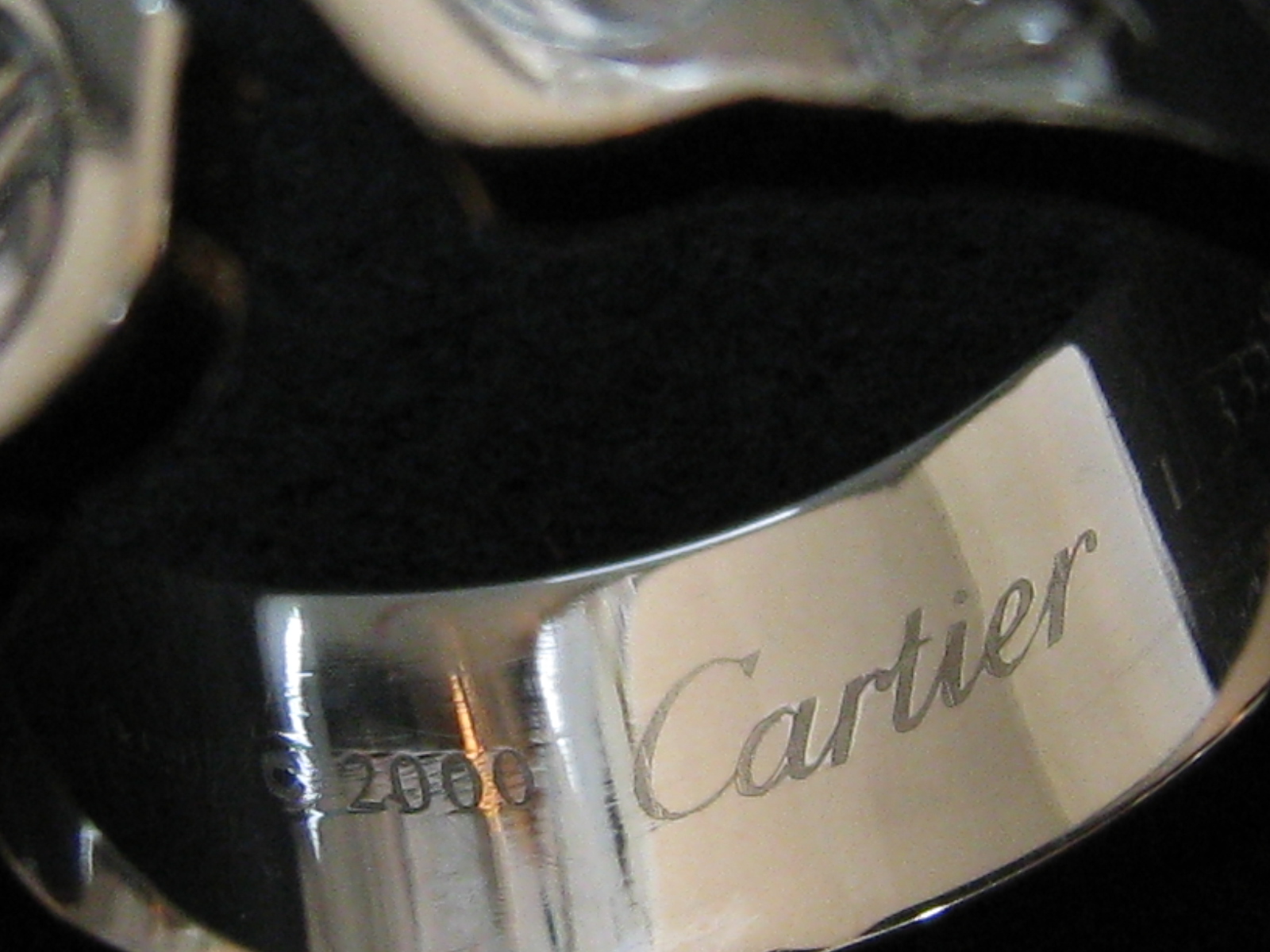Cartierカルティエ C2リング2000年クリスマス限定 K18WG | のみの市
