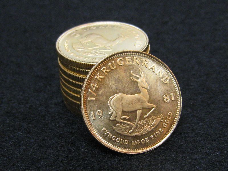 クルーガーランド金貨1/4oz K22コイン Au917 22金 | のみの市
