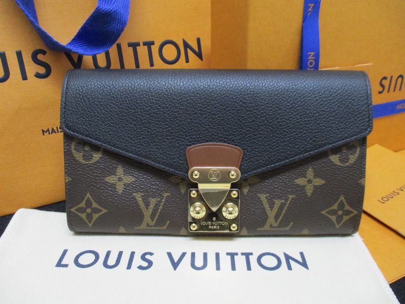 ルイ・ヴィトン モノグラム財布 ポルトフォイユ・パラス M58415 ノワール N（新品）LOUIS VUITTON | のみの市